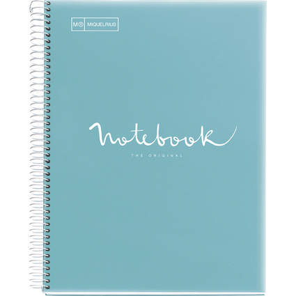 MIQUELRIUS Cahier  spirale "Notebook EMOTIONS", A4, bleu