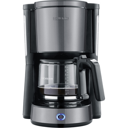 SEVERIN Cafetire lectrique KA 9572, 1.000 W, Stone Grey