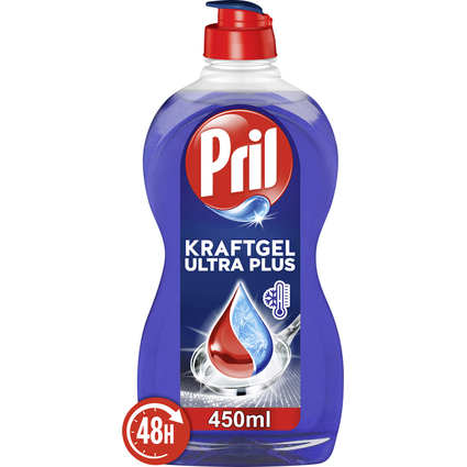 Pril Liquide vaisselle KRAFT GEL ULTRA PLUS, flacon 450 ml