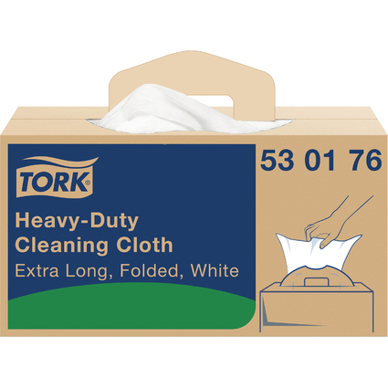 TORK Chiffon de nettoyage tout usage, 615 x 355 mm, blanc