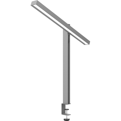 UNiLUX Lampe de bureau  LED ZENITH, pince, gris mtallis