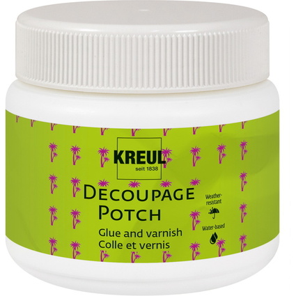 KREUL Colle & vernis DECOUPAGE POTCH, 150 ml