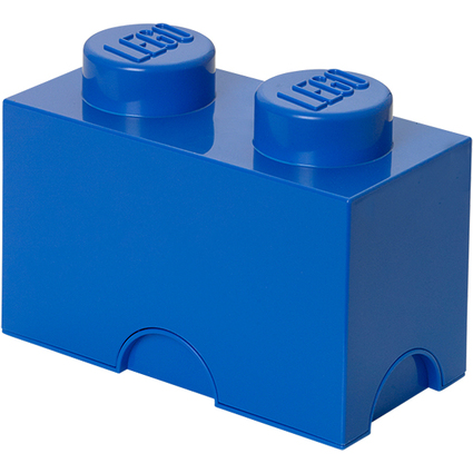 LEGO Brique de rangement STORAGE BRICK 2, 2,6 L, bleu