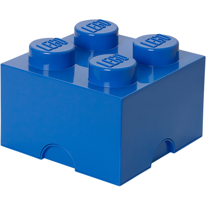 LEGO Brique de rangement STORAGE BRICK 4, 5,7 L, bleu