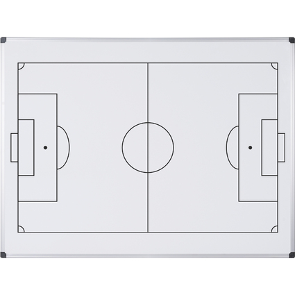 Bi-Office Tableau blanc mural terrain de foot, 1.200x900 mm