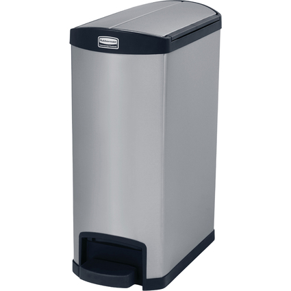 Rubbermaid Collecteur  pdale Slim Jim, 50 litres, noir