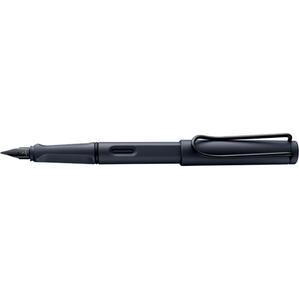 LAMY Stylo plume safari steel black, taille de plume: M