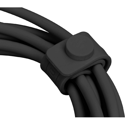 DIGITUS Cble USB 2.0 en silicone, USB-C, 0,5 m, noir