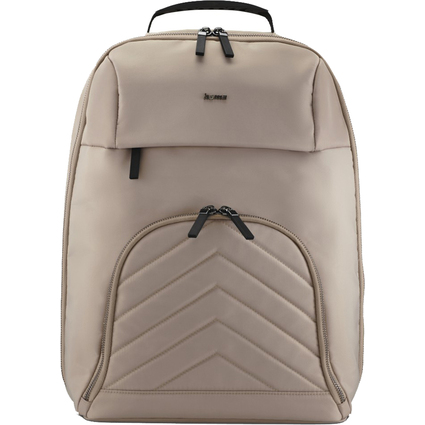 hama Sac  dos pour laptop "Premium Lightweight", beige