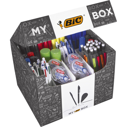 BIC Kit d'criture MY BIC BOX, 124 pices