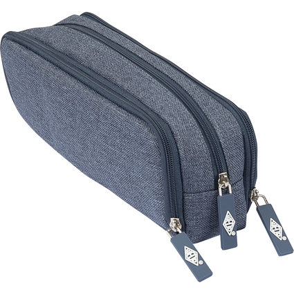 WEDO Trousse Denim, polyester, bleu