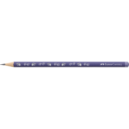FABER-CASTELL Crayon de papier Dino, HB, bleu