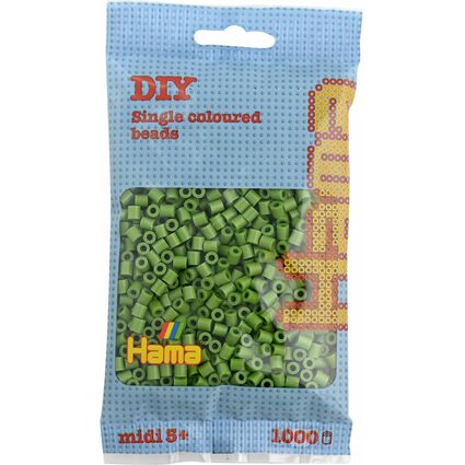 Hama Perles  repasser midi, sachet, olive clair