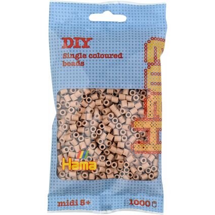 Hama Perles  repasser midi, dans un sachet, cappuccino