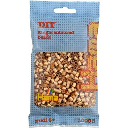 Hama Perles  repasser midi, dans un sachet, or