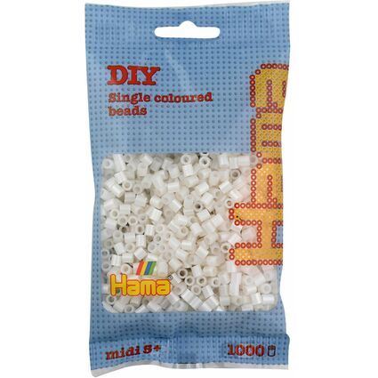 Hama Perles  repasser midi, sachet, nacre