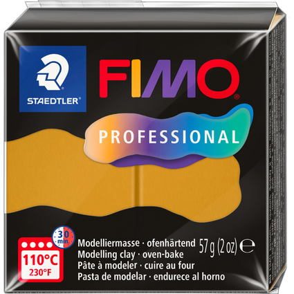 FIMO PROFESSIONAL Pte  modeler, 57 g, ocre