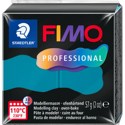 FIMO PROFESSIONAL Pte  modeler, 57 g, ptrole