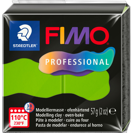 FIMO PROFESSIONAL Pte  modeler, 57 g, vert clair