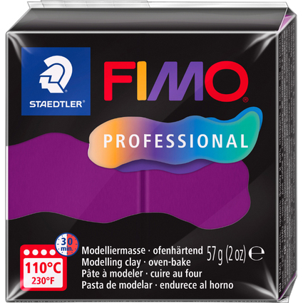 FIMO PROFESSIONAL Pte  modeler, 57 g, violet