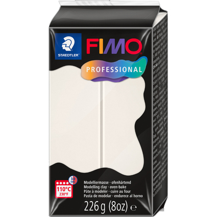 FIMO PROFESSIONAL Pte  modeler, 226 g, blanc