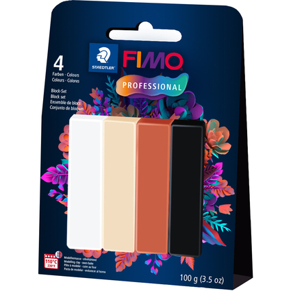 FIMO PROFESSIONAL Set de pte  modeler "Natural Colours"