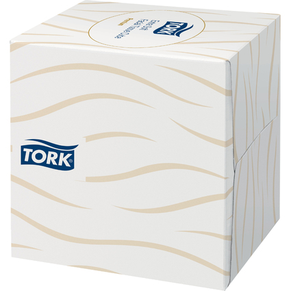 TORK Mouchoirs en papier, extra doux, 2 plis, blanc