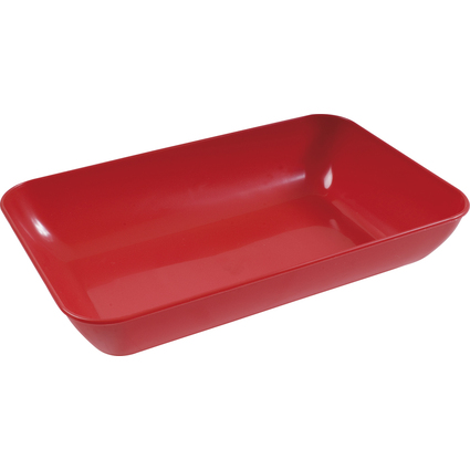 EBERHARD FABER Bac pour loisirs cratifs, plastique, rouge