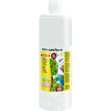 EBERHARD FABER Peinture au doigt EFA Color, blanc