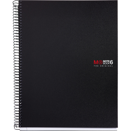 MIQUELRIUS Cahier  spirale "Notebook THE ORIGINAL", A4,noir