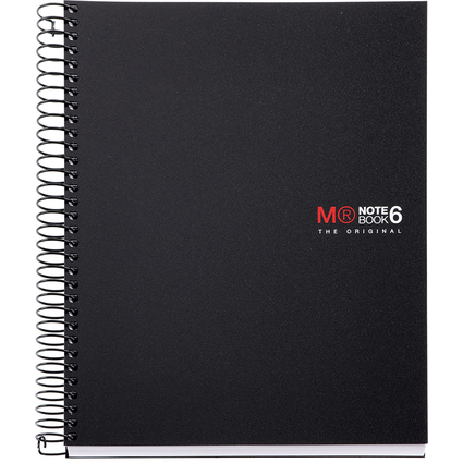 MIQUELRIUS Cahier  spirale "Notebook THE ORIGINAL", A5,noir