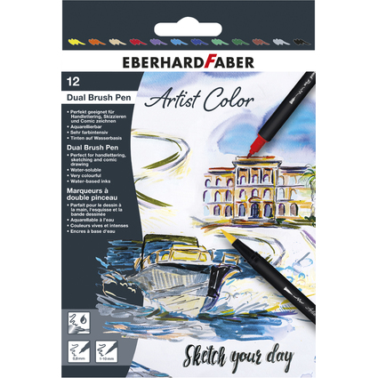 EBERHARD FABER Feutre double Artist Color Dual Brush Pen