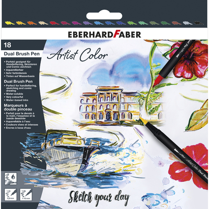 EBERHARD FABER Feutre double Artist Color Dual Brush Pen