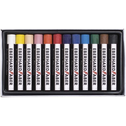 EBERHARD FABER Pastel  l'huile Artist Color, tui de 12