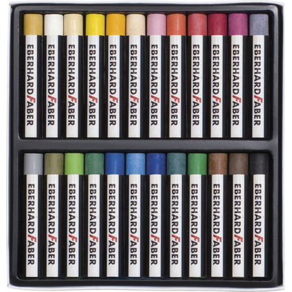 EBERHARD FABER Pastel  l'huile Artist Color, tui de 24