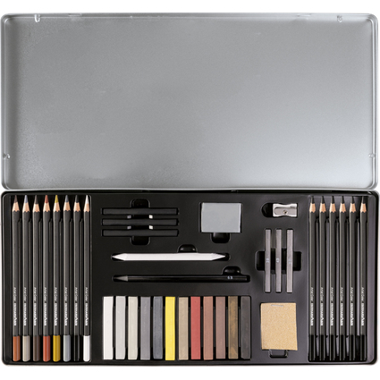 EBERHARD FABER Kit de dessin Artist Color, 37 pices