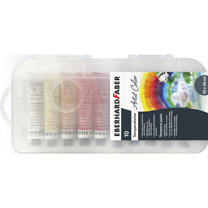 EBERHARD FABER Gouache Artist Color, tui de 10