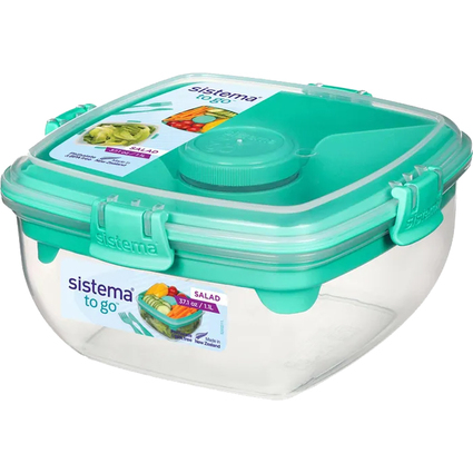 Sistema Bote  salade SALAD TO GO, 1,1 l, couleurs assortis