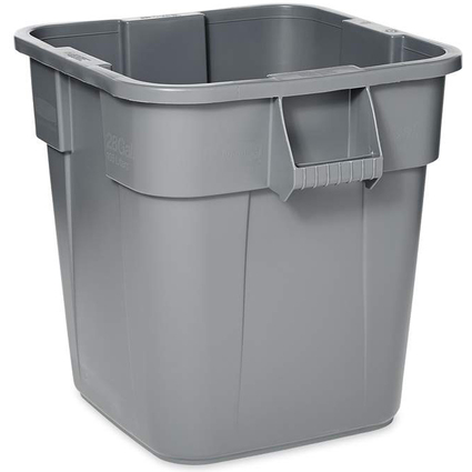 Rubbermaid Collecteur BRUTE 106 litres, carr, en PP, gris