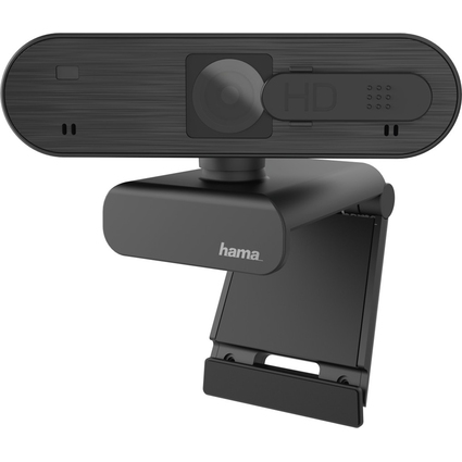hama Full-HD-USB-Webcam C-600 Pro, schwarz