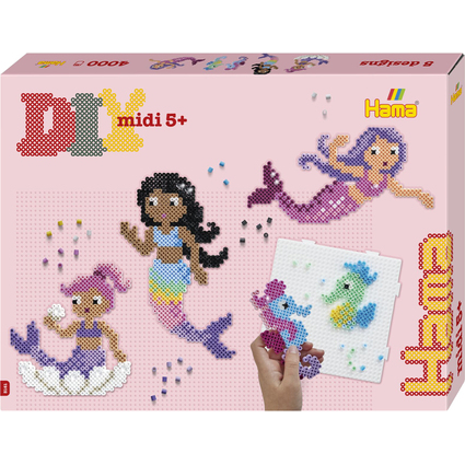 Hama Perles  repasser midi "Sirnes", coffret cadeau