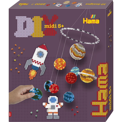 Hama Perles  repasser midi "Mobile spatial", coffret cadeau