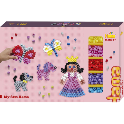 Hama Perles  repasser maxi "Princesse & Co", coffret cadeau