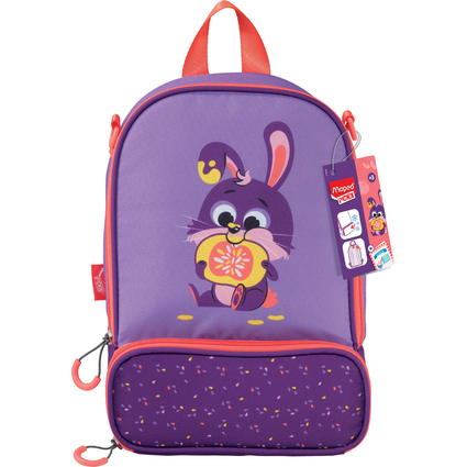 Maped PICNIK Sac  dos pour enfant MINIZ LAPIN, violet