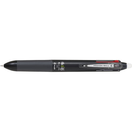 Pilot Stylo roller FRIXION 4 COLORS, noir