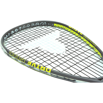TALBOT torro Raquette de squash Drive 2000, noir/jaune