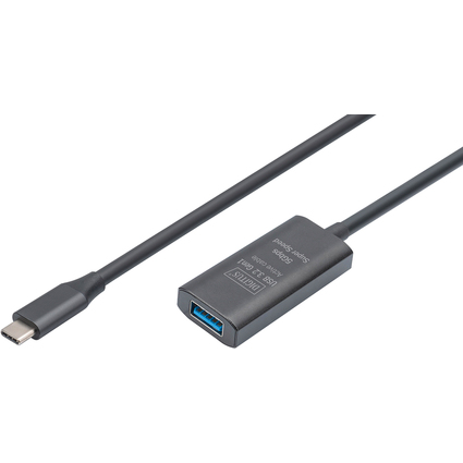 DIGITUS Cble de rallonge actif USB 3.2 Gen1, 5 m