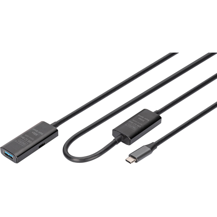 DIGITUS Cble de rallonge actif USB 3.2 Gen1, 10 m