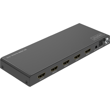 DIGITUS Commutateur HDMI 8K, 4x1, noir