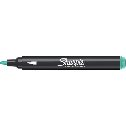 Sharpie Marqueur cratif ACRYLIC, pointe ogive, vert mer